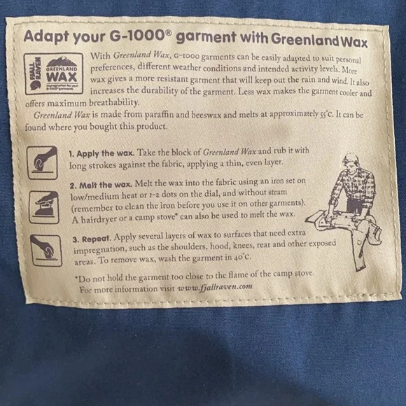 Fjall Raven Iceland Anorak pullover G-1000. New without tags, never worn size S - Picture 6 of 10